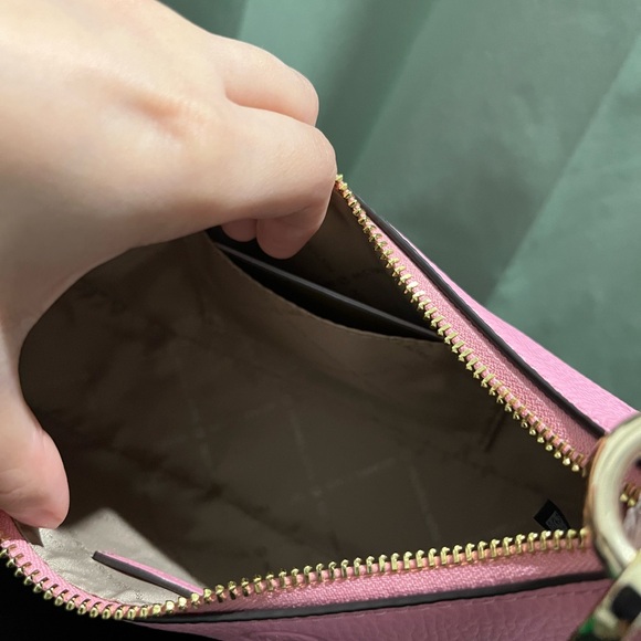 Michael Kors Embossed Pink Shoulder Bag - Picture 8 of 9